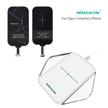 Nillkin Type-C Receiver qi wireless charger Portable Wireless Charger Pad For xiaomi mi5 mi5s meizu for huawei zuk for oneplus 3
