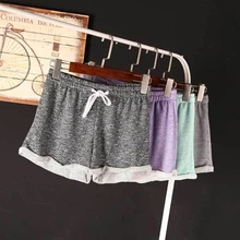 Летний сексуальный модный шнурок свободный карман эластичный пояс для женщин Йо-га-шорты