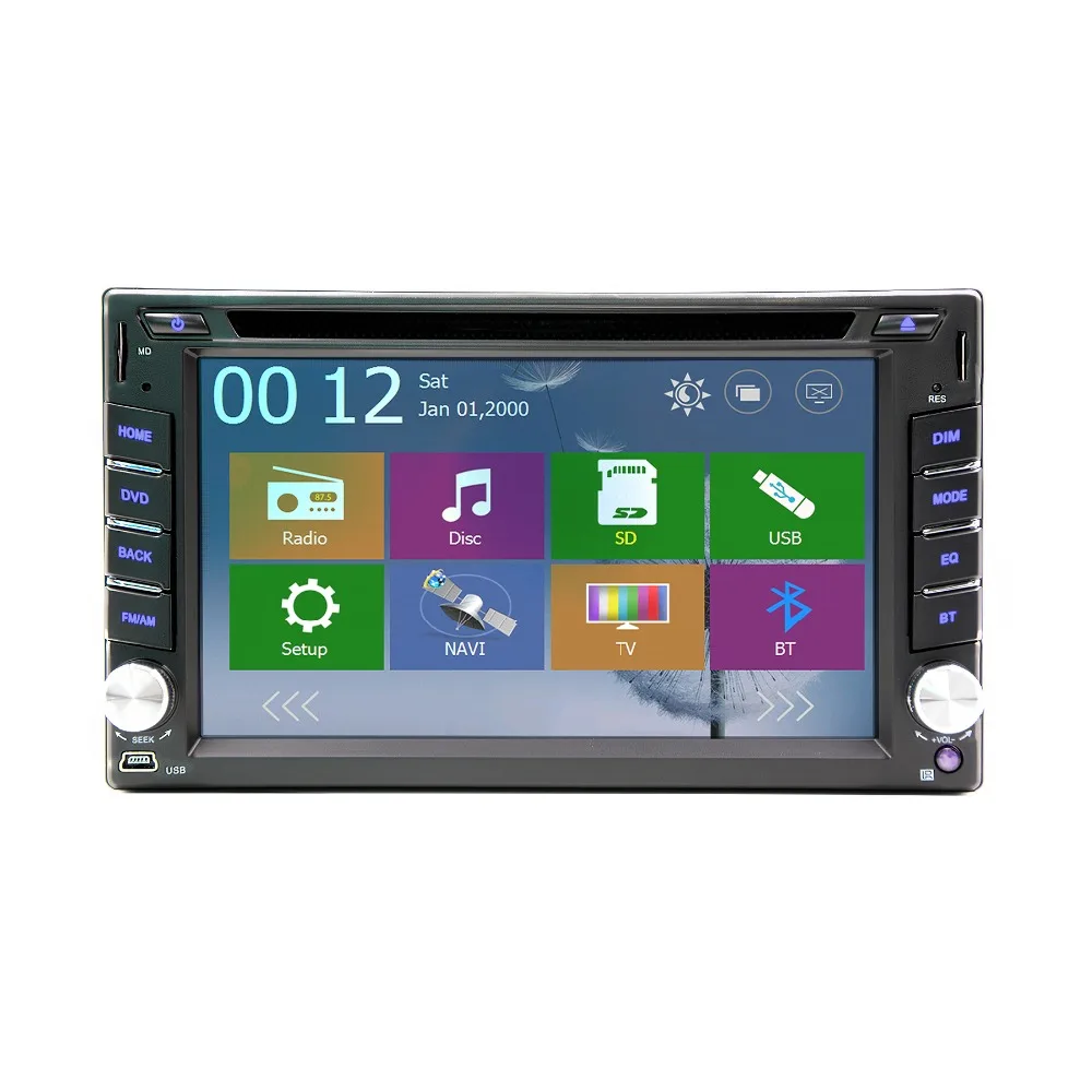 Для Peugeot 307 6 2 &quotдвойной Din GPS навигация автомобильный ПК стерео радио DVD CD mp3 плеер
