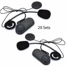 (2 sets/1 лот) Топ Профессиональный Высокое Качество Шлем Bluetooth Домофон Мотоцикл Наушники Домофон Бренд TOM-0S-2