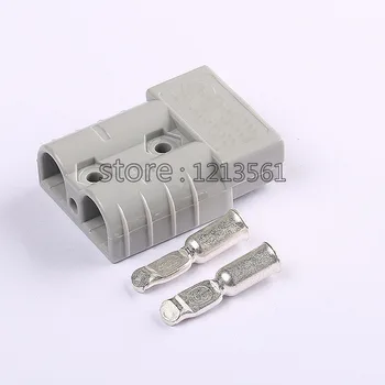

100PCS [PR] SMH SY 50 A 600V POWER CONNECTOR WITH #6 CONTACTS FOR ELECTRIC FORKLIFT TRUCK GOLF CARS STACKER PALLET PLUG