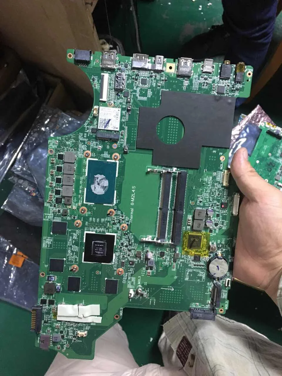 

ms-16j51 ms-16j5 connect with motherboard mainboard lap connect board