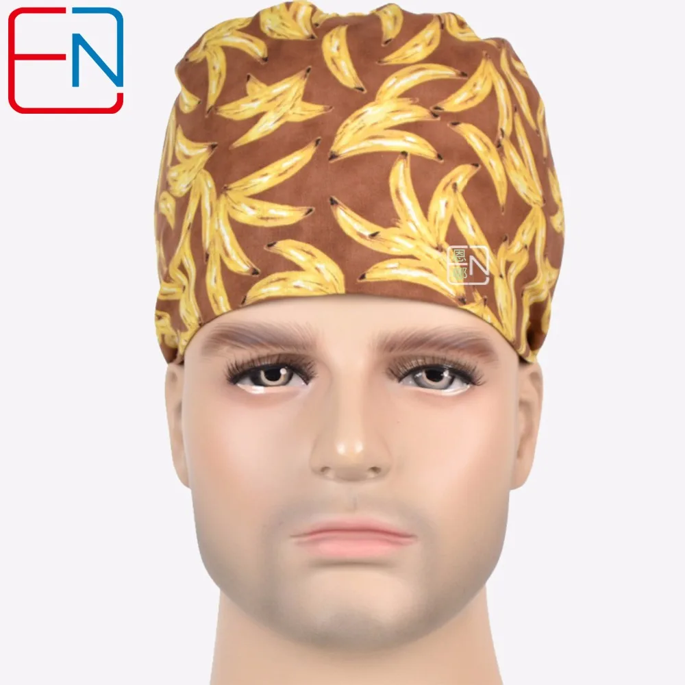 medical caps for doctors and nurses 100 cotton Cap and short hair with