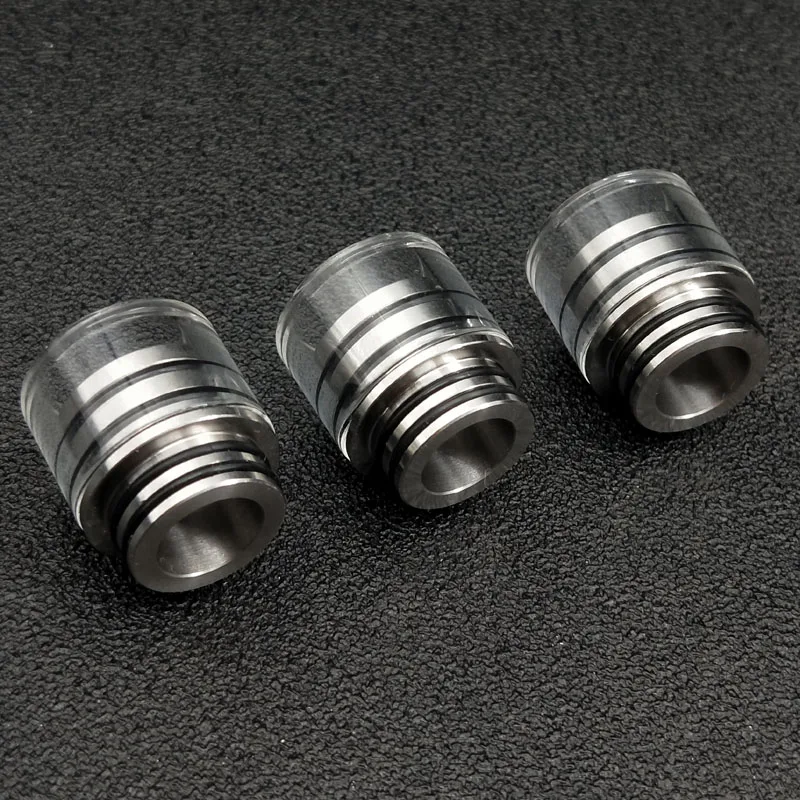 

Coil Father Clear Clean Glass Drip Tip 810/510 Vape Accessory Driptip fit for Atomizer RDA Tank