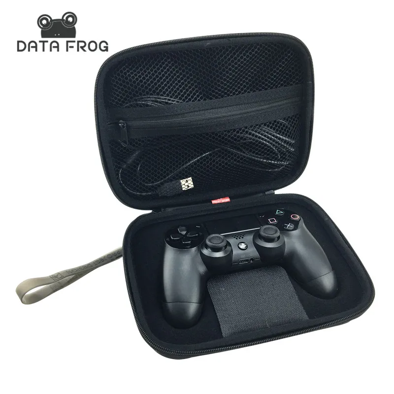 

Data Frog Storage Hard Pack Protective Pouch EVA Bag Case Cover For Playstation 4 PS4 Gamepad For PS4 Pro Slim