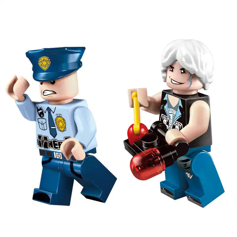 models building toy 1907 city series police swat