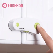 EUDEMON замок для шкафа ящик Шкаф Холодильник Дверь стол пластиковые замки защита от детей детский замок безопасности