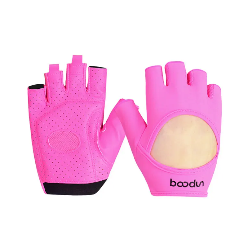 Anti-skid Half Finger Gym Gloves Sports Body Building Training Wrist Gloves Men & Women Dumbbell Fitness Exercise Weightlifting