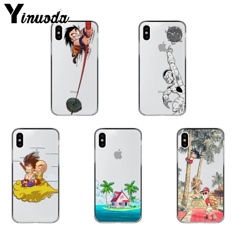 

Yinuoda Dragon Ball Anime TPU Soft Silicone Phone Case Coque for iPhone X Xs Xr XsMax 10 7 7plus 8 8plus 6 6s 5 5S SE 5C