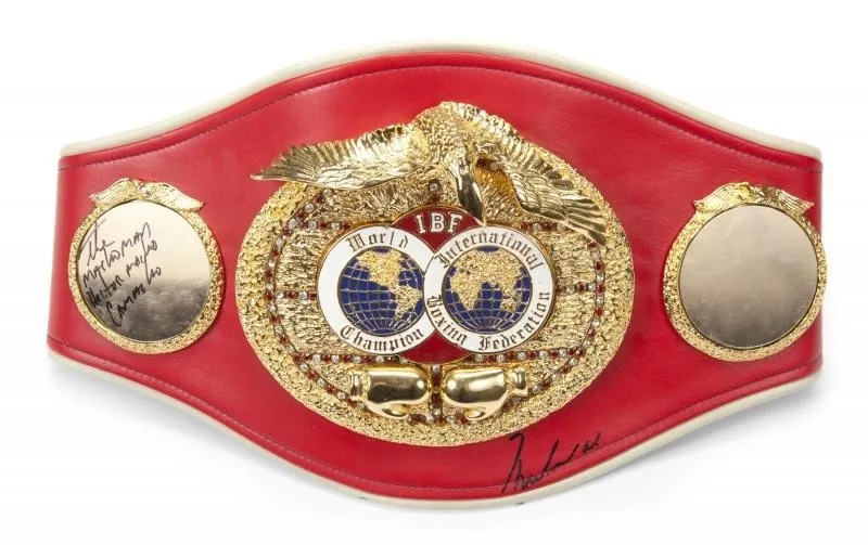 Old Style IBF World Boxing Champion Replica Belt Adult Size 