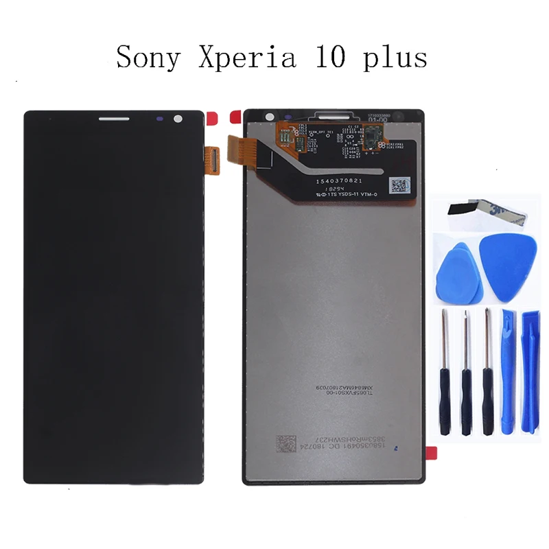 

Original 6.5"For Sony Xperia 10 plus LCD touch screen digitizer components for Sony Xperia 10 plusLCD screen display+Free Tools