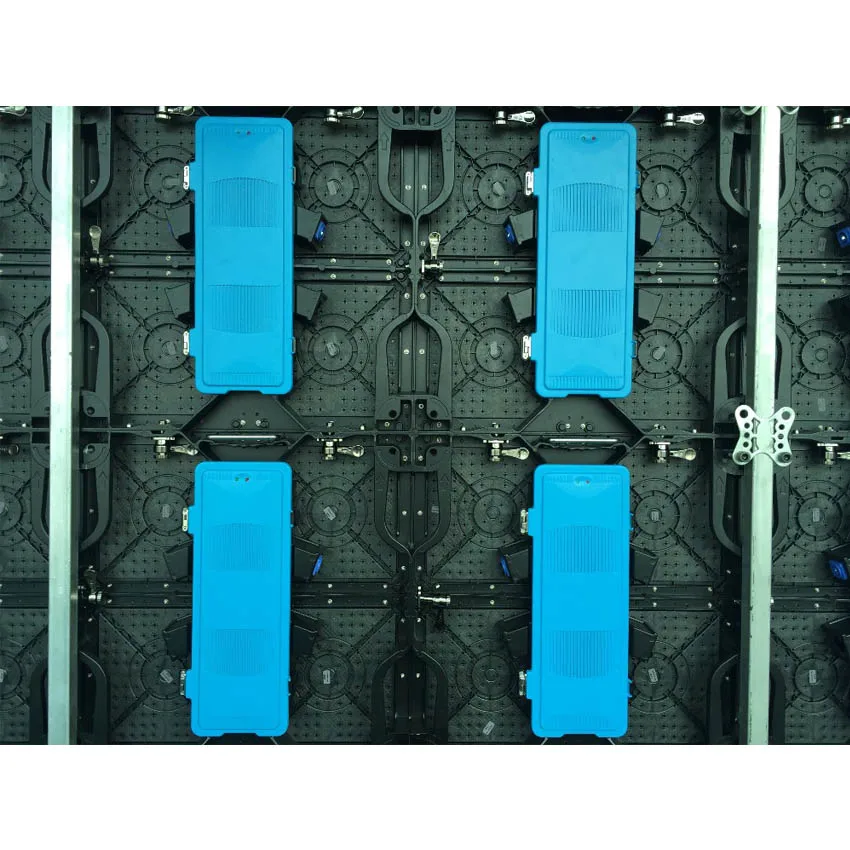 

Full Color LED Display SMD1921 500*500mm Die Casting Aluminum Cabinet 52*52dots RGB P4.81 Outdoor led Screen For Stage Panel
