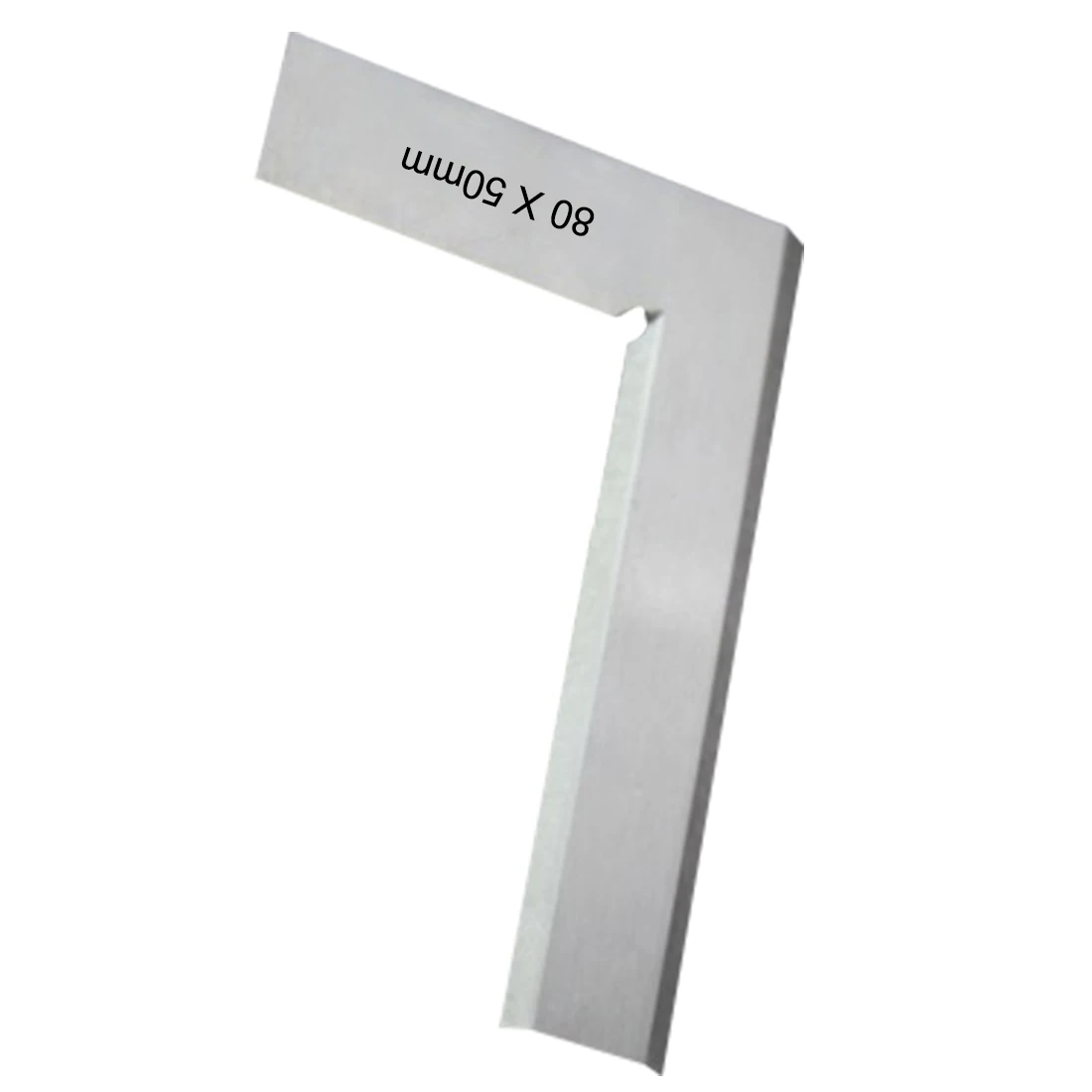 

80*50mm stainless steel Angle Try Square 90 Degree Angle Blade Ruler Gauge Blade Measuring Tool