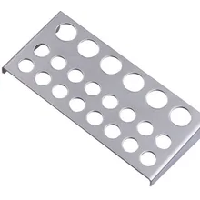 1 шт. 22 Отверстия держатель пигмент татуировки пигментные чернила Кепки подстаканник Нержавеющая сталь полка Стенд Совет питания татуировки