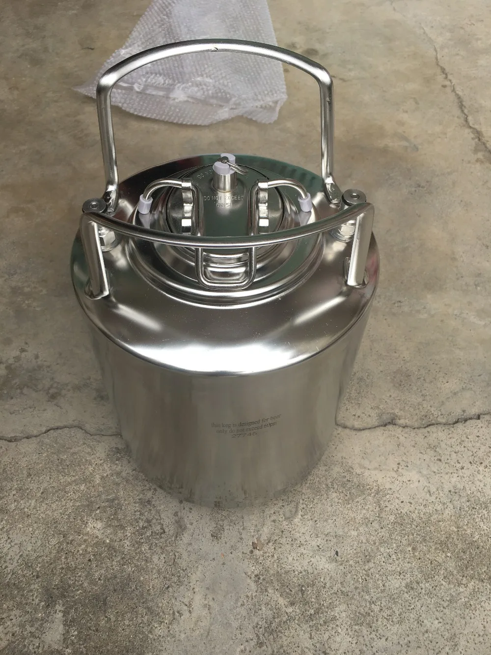 10L Stainless steel Ball Lock Cornelius Style Beer Keg With Newest and High Quality Metal Handles | Дом и сад