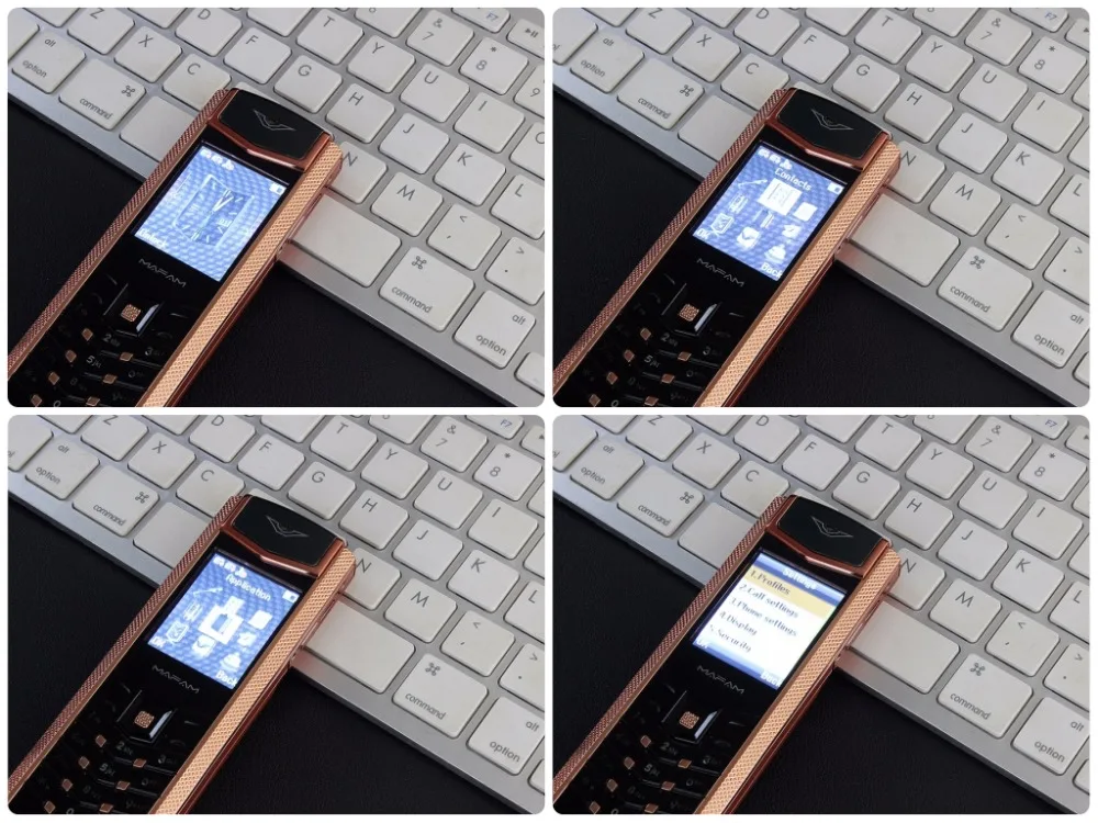 vertu K9 menu
