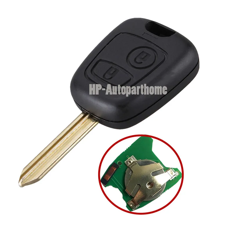 2 Button Remote Key Car Key Fob Case Replacement Shell Cover For Citroen C1 C2 C3 C4 XSARA Picasso For Peugeot 307 107 207 407 5