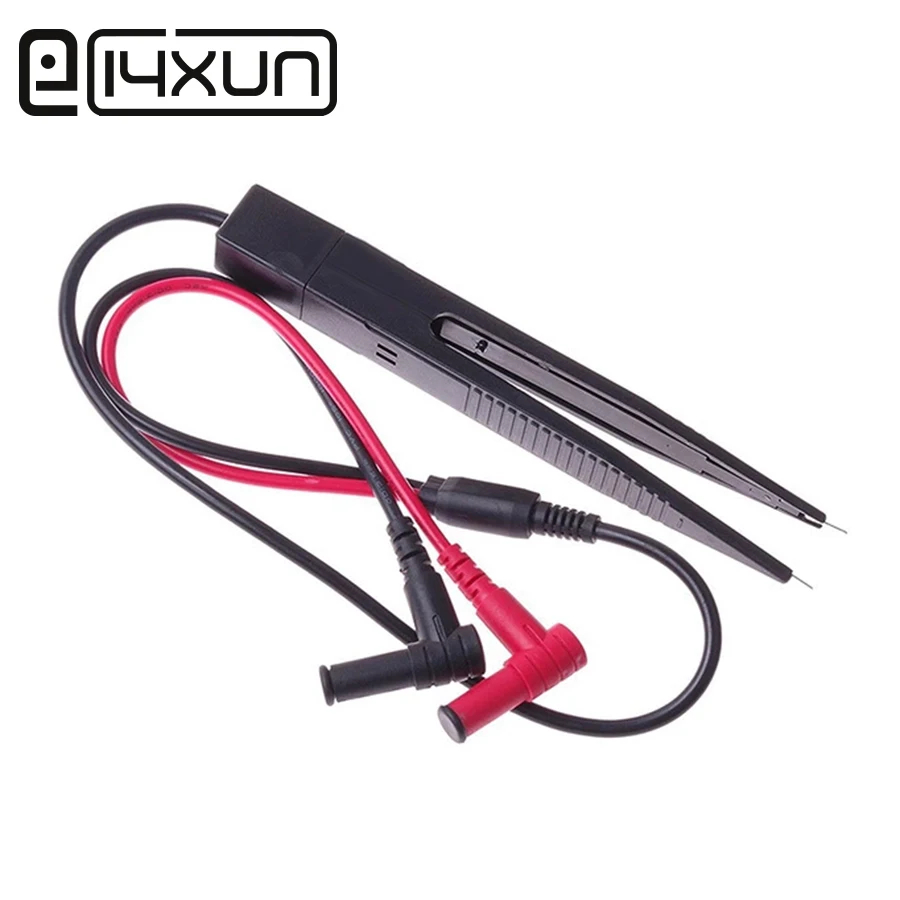 

Clyxun Multimeter Test Table Pen Chip Capacitor Inductance Meter pen to LCR SMD Patch Clip Tweezers