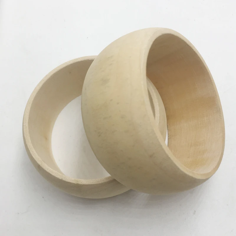 Wholesale Price 38mm width Unfinished Wood Bangle AliExpress