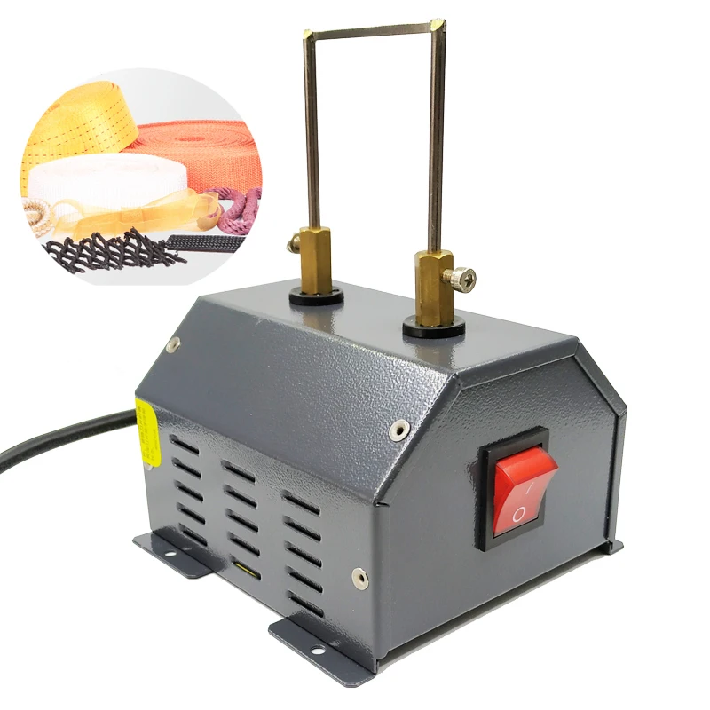 

220V-240V 30W Manually Placed Cutting Nylon Webbing PP Rope PE Webbing Chemical Fiber rope Hot Melt Cutter Machine