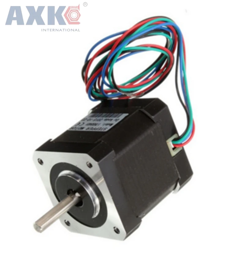 

AXK High torque 57 Stepper Motor 2 PHASE 4-lead Nema23 motor 57BYGH24 53.5MM 3.5A 1.3N.M LOW NOISE (23HS2401) motor for CNC XYZ