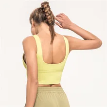 Бесшовный мягкий спортивный бюстгальтер с высоким ударом бюстгальтер для тренировок женский беговой мягкий спортивный поддерживающий бюстгальтер для фитнеса