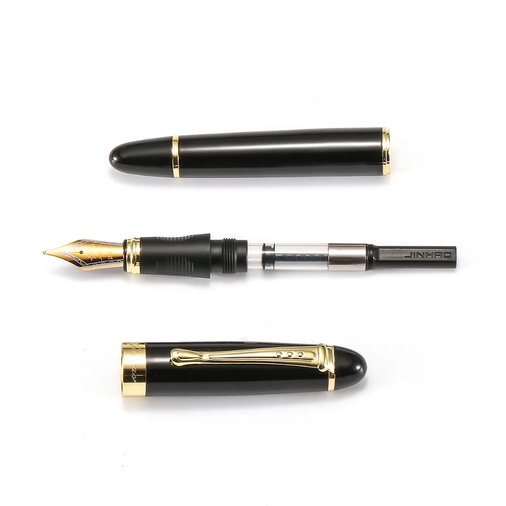 Роскошная перьевая ручка, средние перьевые чернильные ручки для письма, бизнес-подарок, канцелярские принадлежности Caneta tinteiro, офисные школьные принадлежности F293