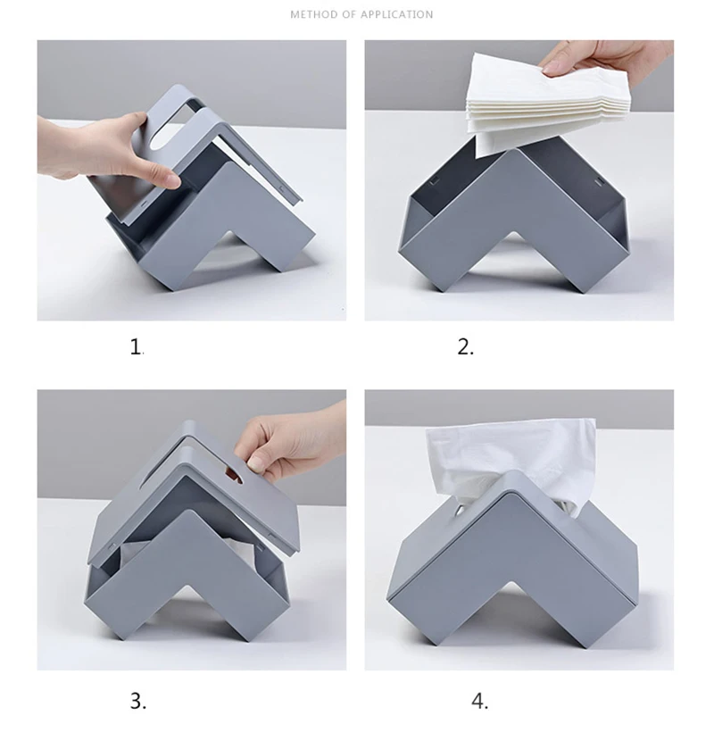 Nordic style living room tissue box18