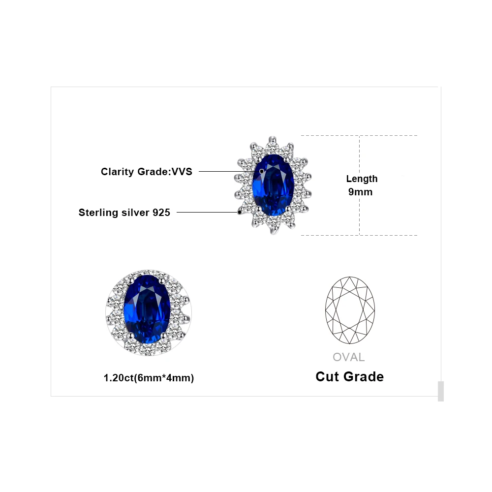 Orecchini d'argento con rubino del Madagascar e zircone cambogiano, 2,1 carati