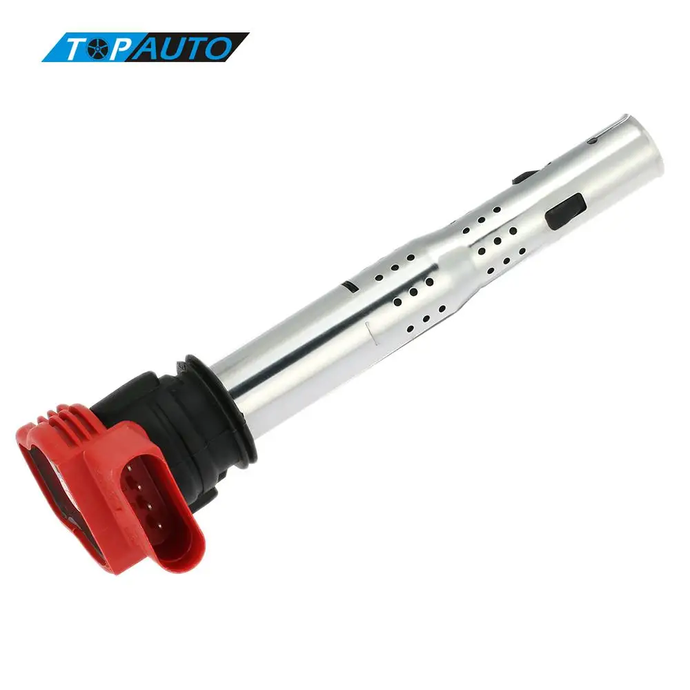 Car Ignition Coil Spark Plug Connector Red Ignition Nozzle
