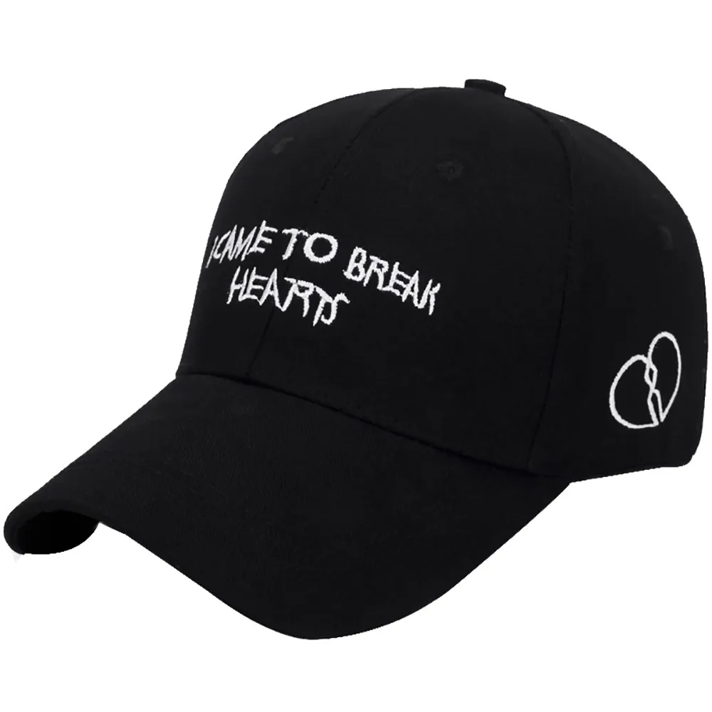 Бейсбольная Кепка с вышивкой и надписью «ICAME TO BREAK Heart», модная женская кепка в стиле хип-хоп, мужские летние шляпы от солнца 90218