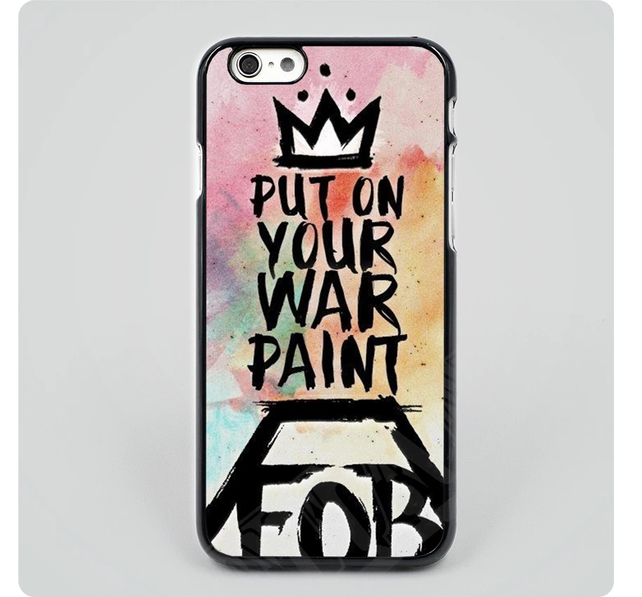 Fall Out Boy put on your paint colorful oil paint like