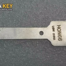 Подлинный Lishi инструментов вскрытия отмычкой Hon66 Lishi 2 в 1 Набор инструментов для авто ключей автомобиля замок ремонт инструмента