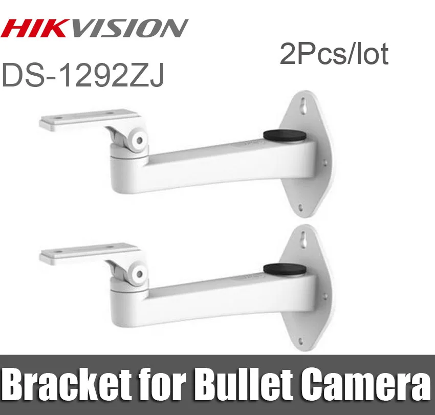 

2pcs/lot CCTV Bracket DS-1292ZJ Wall Mount Bracket Indoor Outdoor for Bullet Camera 2232-i5 3t45-i5 etc IP Camera Bracket