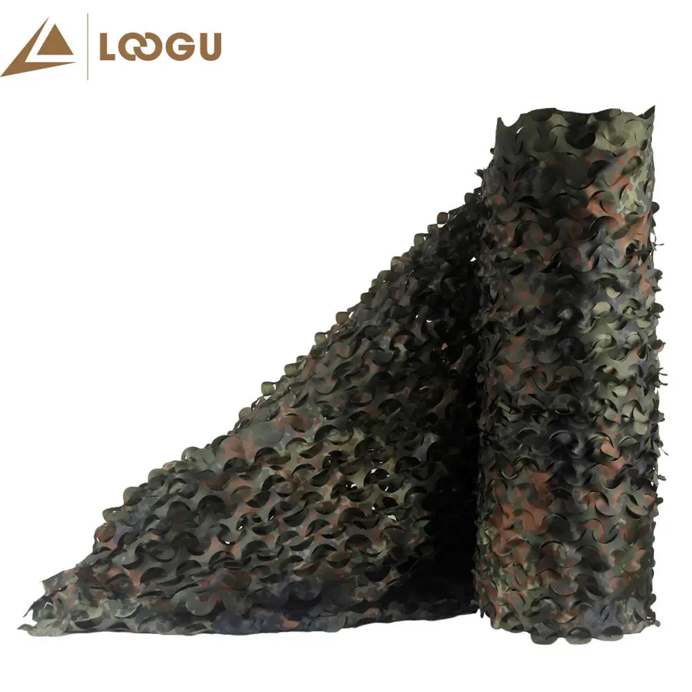 Охотничья сетка LOOGU E 1 5 х4 м для защиты от солнца в лесу джунглях камуфляжная