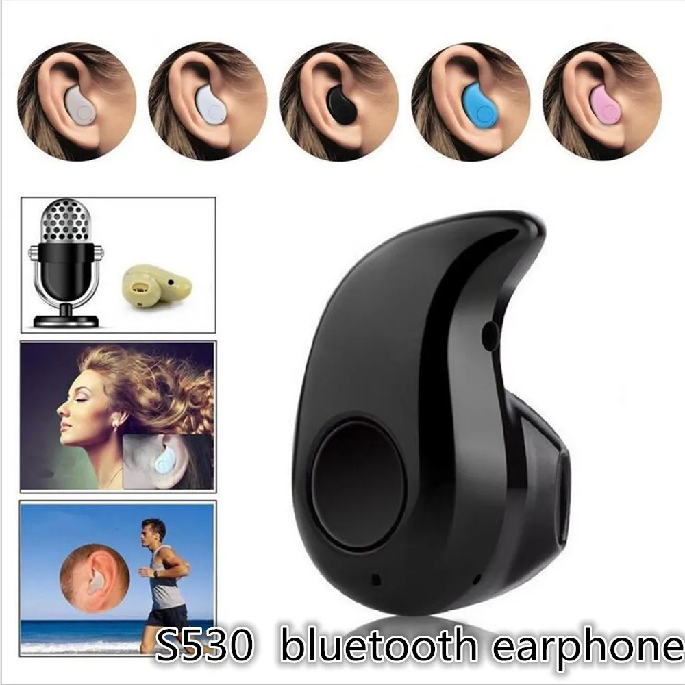 

No profit Mini sport Stereo Music Wireless Bluetooth 4.0 smart Stealth Phone Headset Handfree Earphone Universal Sales volume