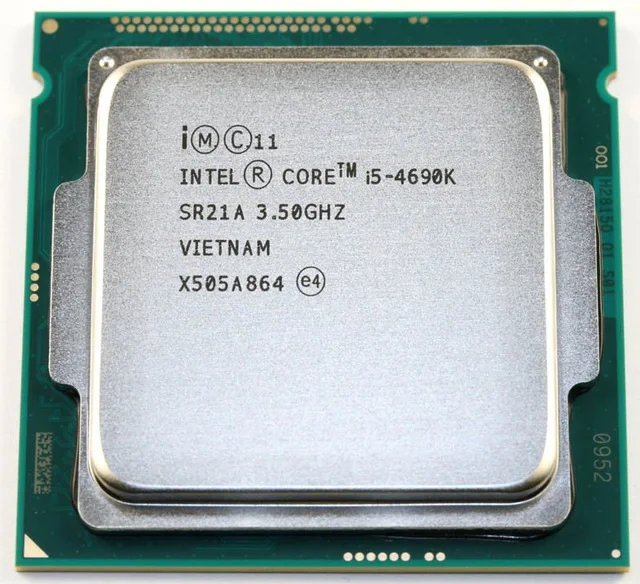 Intel Core i5 4690K 3.5GHz 6MB Socket LGA 1150 Quad-Core CPU Processor I5-4690K SR21A latest processor in laptop