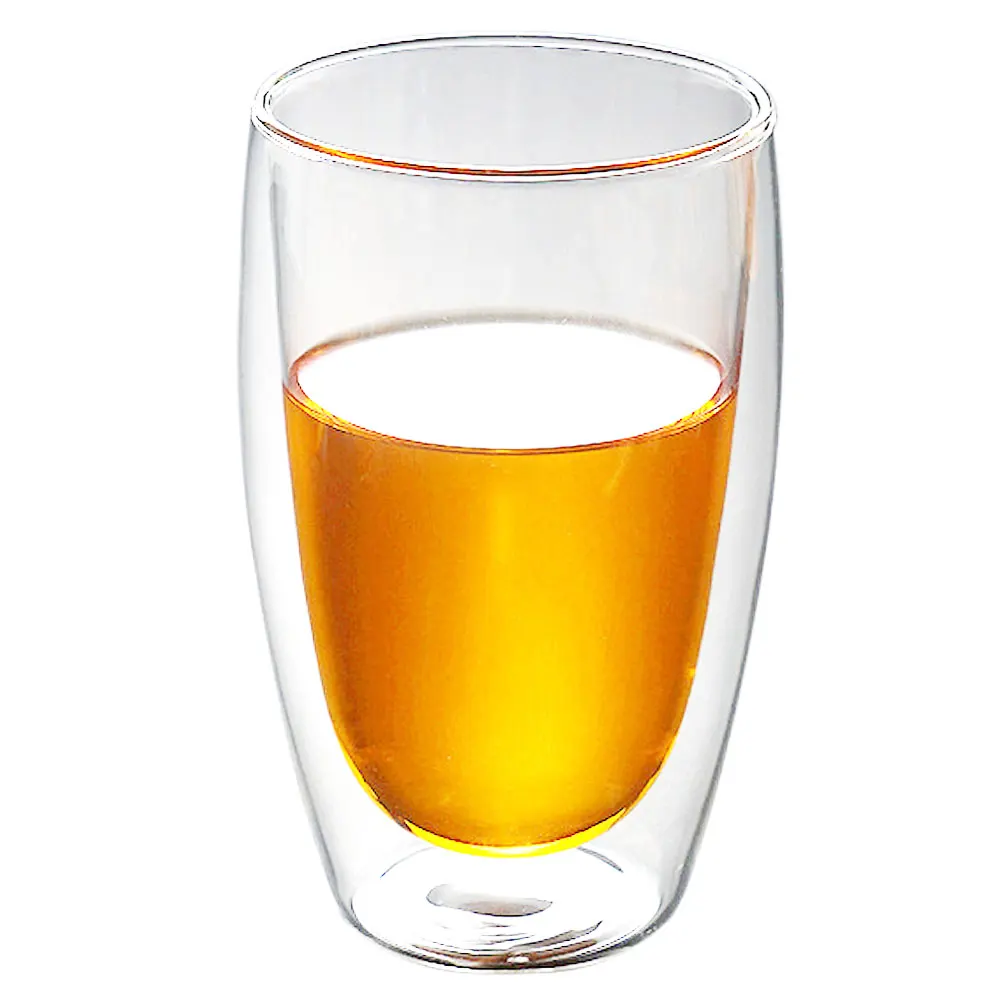 250/350/450ml wine glass cup Milk Coffee Double Layer Insulation Water Glass Cup Mug Drinkware whiskey glass vasos de vidrio