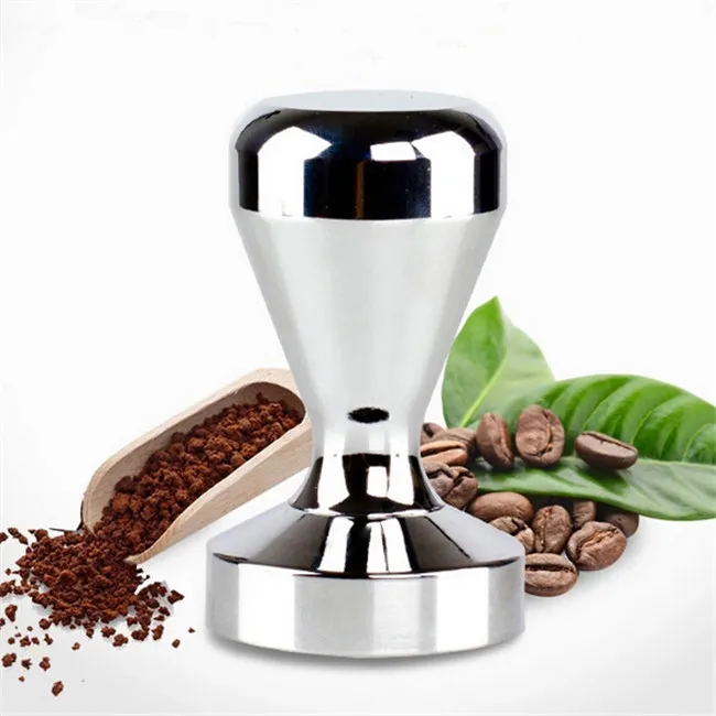 Coffee tamper Stainless pressed powder hammer 51mm coffee grinder coffee & tea tool free shipping Q-265