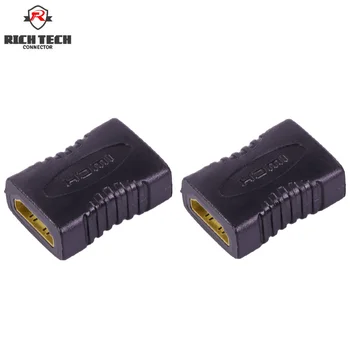 

4pcs HDMI Connector L=41.2mm HMDI Female Jack to Female Jack AV Connector Adapter HDMI Female Port Connector