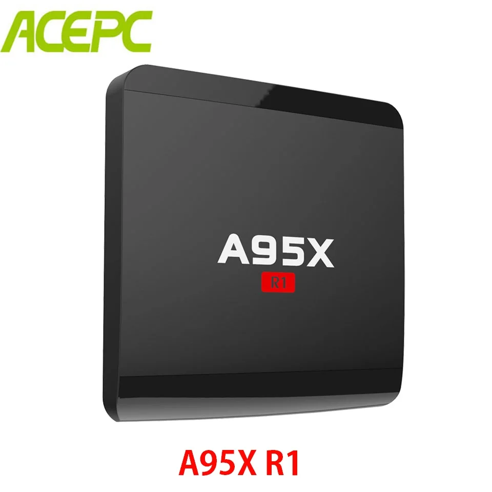 A95X R1 ТВ приставка Amlogic S905W четырехъядерный Android 7,1 Смарт ТВ приставка 4K x 2K HDMI2.0 2,4G Wifi RJ45 медиаплеер Nexbox приставка