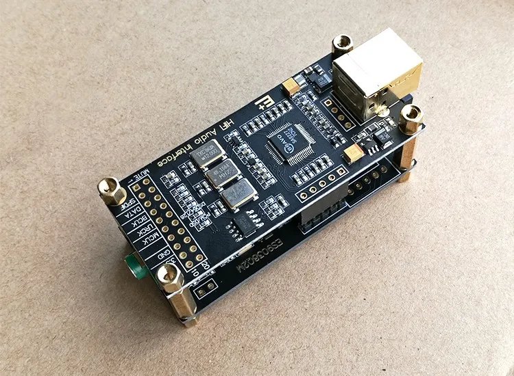 Декодер SA9227 + ES9038Q2M плата hifi fever USB звуковая карта конвертер поддержка DSD|Крышки