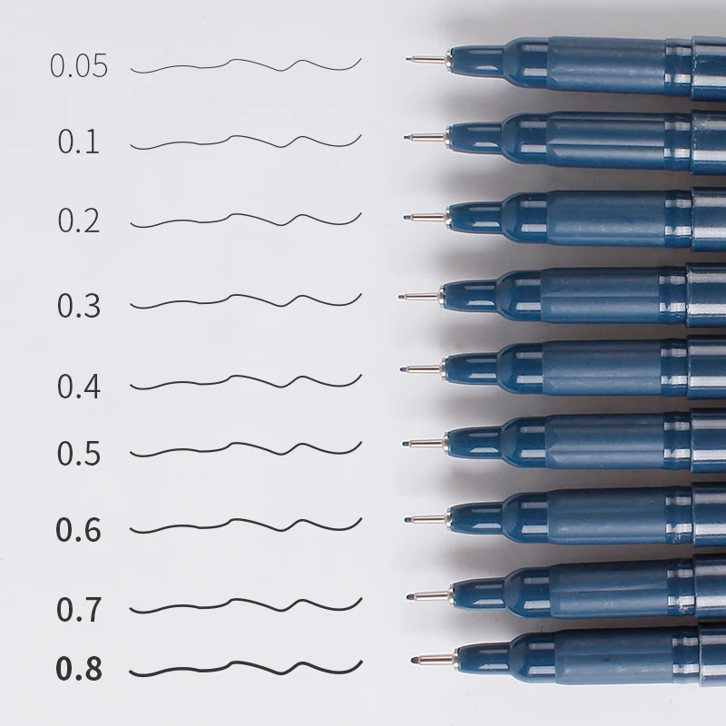 LifeMaster Simbalion ручка для рисования черный Fineliner манга Архитектура Дизайн пигментные чернила водонепроницаемые принадлежности для художественных эскизов DP-54