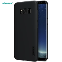 Чехол Nillkin для Samsung Galaxy S8/S8+ Plus, твердый матовый пластик, чехол для ПК S8Plus, защитный чехол+ Защитная пленка для экрана