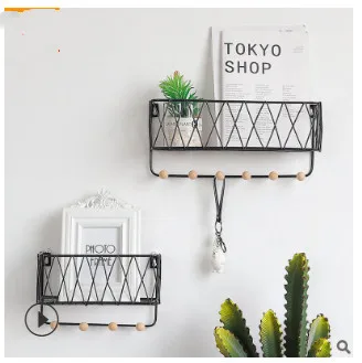 

Nordic Tieyi Grid Wall Placement Frame Home Wall Receiving and Finishing Frame Hook Placement Frame