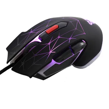 

Professional Wired Mouse Computer Gaming 1.8m 6D USB Wired Game Mouse Macro RGB Mouse 2000 DPI