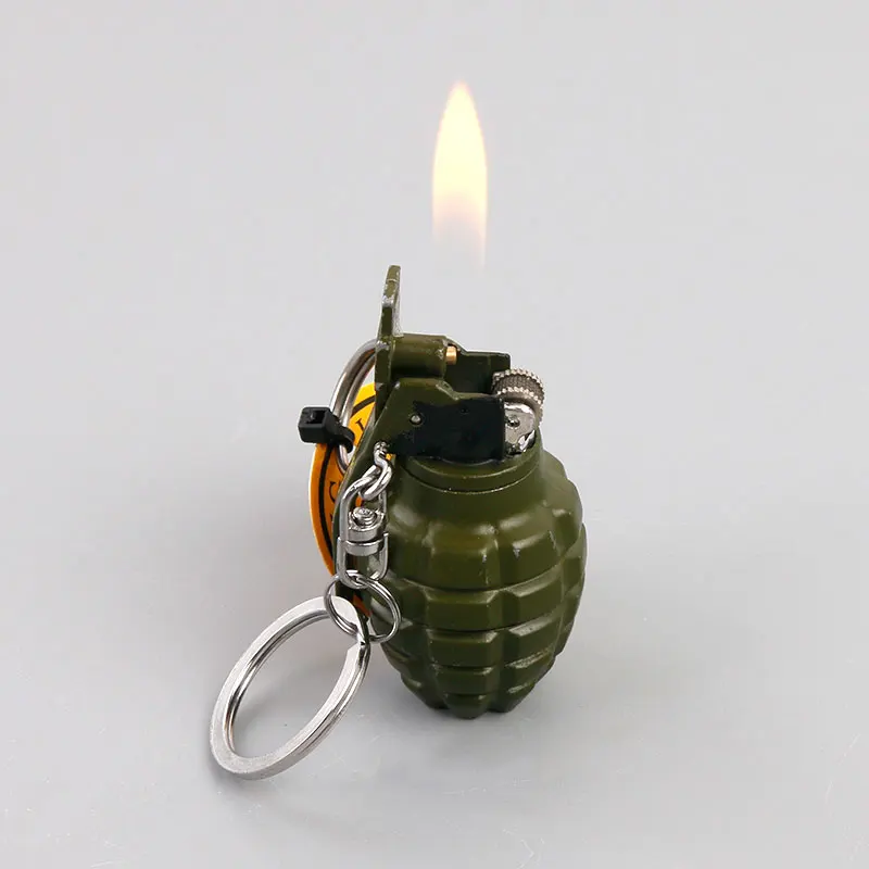 Креативная американская мини бензиновая Зажигалка латунная скульптура
