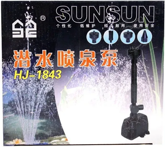 sunsun Fish Tank aquarium submerge fountain pump HJ-1843 40w | Дом и сад