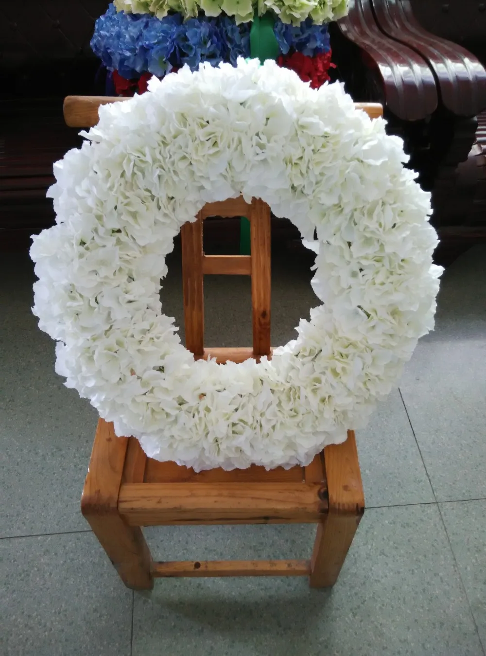 aliexpress com buy 20 inches wall decoration flowers christmas door wreaths for sale
