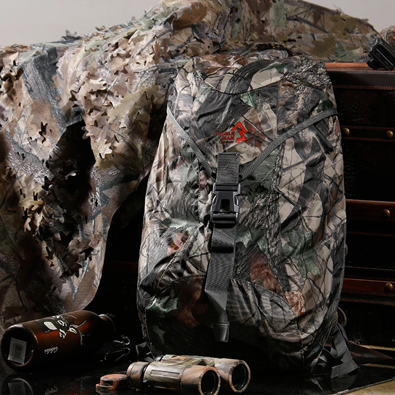 Портативный многофункциональный мешок плечи Водонепроницаемый бионический камуфляж рюкзак Открытый тактический Охота и рыбалка 25L рюкзак